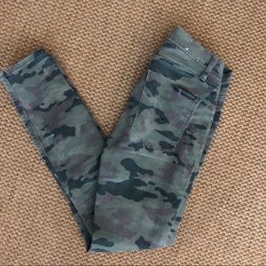 Hudson High Waisted Camouflage Jeans